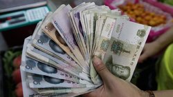 Der Yuan wird durch die chinesische Zentralbank abgewertet.  Keystone