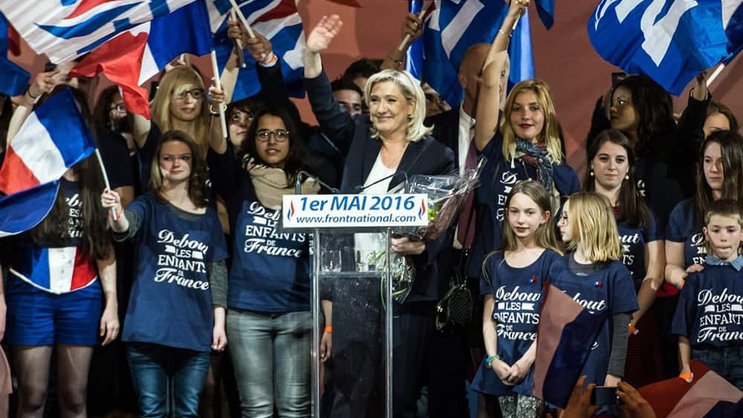 Marine Le Pen: Hat Erfolg bei allen Untergruppen der jüngeren Stimmberechtigten.Keystone