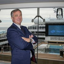 Pierfrancesco Vago: Der Schwiegersohn des Gründers leitet MSC Cruises.  Keystone