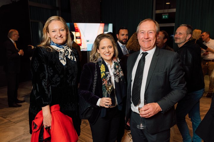 Nicola Port, Ex-WEF; Katrin Eggenberger, Alt-Aussen-, Justitz- und Kulturministerin Liechtenstein; Matthias Lüfkens, DigiTips.