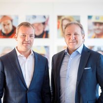 Der Hausfrieden ist gerettet, Flurschäden bleiben: Implenia-CEO André Wyss (l.) und Präsident Hans-Ulrich Meister.