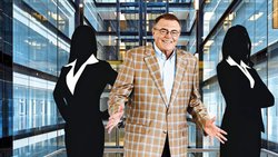 Übervater: Wen kürt Alfred Schindler zum Nachfolger? Keystone/Getty Images/ Montage