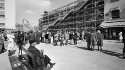 Ein Kind seiner Zeit: Das Centre Pompidou in den 1970er-Jahren.