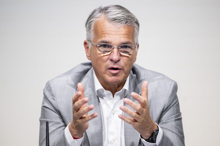 Sergio Ermotti könnte im April 2027 bei der UBS gehen.