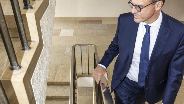 Seit acht Jahren oben: Drei Studienabschlüsse (Chemie, Jura, Ökonomie) – und Konzernchef mit Stamina: Swiss-Life-CEO Patrick Frost.