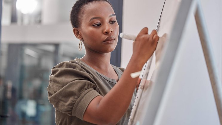 Ideen aufs Whiteboard bringen und verkaufen – so startet jeder Pitch.