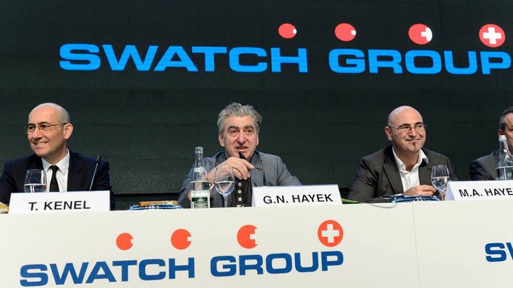 Wird die Schwächephase in absehbarer Zeit überwinden: Swatch. Keystone