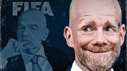 Hat den Chef Infantino (l.) im Nacken: FIFA-Generalsekretär Mattias Grafström (45).