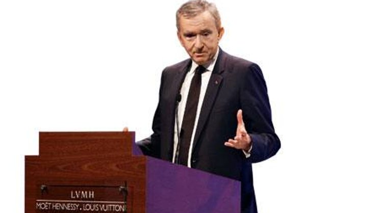 Auf lange Sicht mit seinem Konsumgüterkonzern LVMH bestens positioniert: Patron Bernard Arnault.