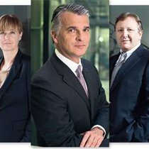 Boris Collardi, Barbara Rupf Bee, Sergio Ermotti, Hans-Ulrich Meister und Christine Novakovic (v.l.)