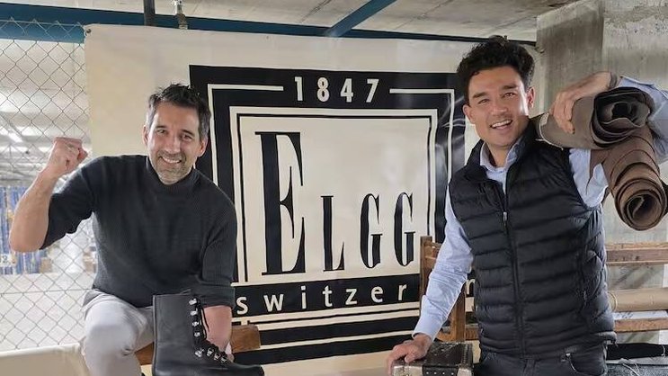 Die Kybun-Chefs Claudio Minder (links) und Karl Müller wollen die Marke jetzt wiederbeleben.