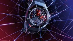 Grosses Kino: Die Spider-Man-Edition der Royal Oak Concept Tourbillon.
