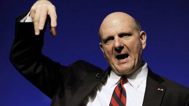 In der Kritik: Microsoft-Chef Steve Ballmer (Bild: Keystone)