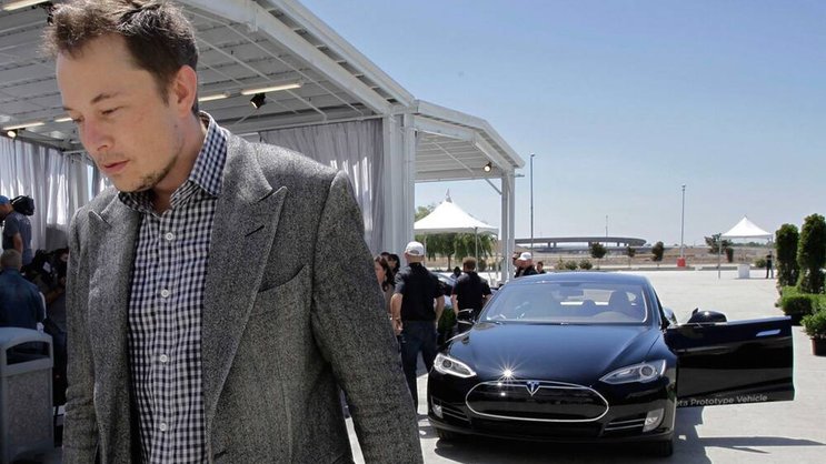 Elon Musk: Der Visionär besitzt die Raumfahrtfirma SpaceX und den Automobil-Konzern Tesla Motors. (Bild: Keystone)
