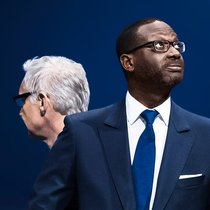 Seit mehr als vier Jahren an der CS-Spitze – nicht immer harmonisch: CEO Tidjane Thiam (l.) und VR-Präsident Urs Rohner.