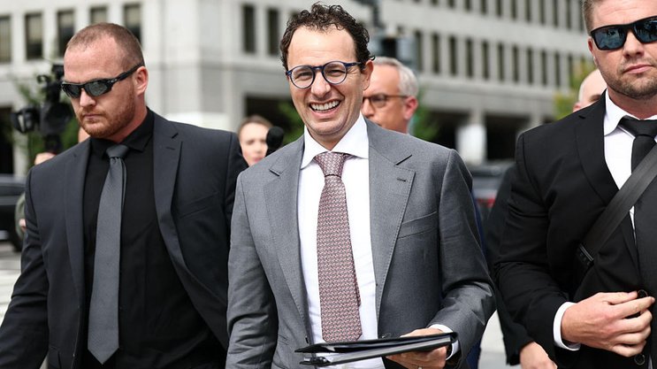 Dario Amodei, Mitbegründer und Geschäftsführer von Anthropic, bei seiner Ankunft zu einem Treffen im Weißen Haus im September.