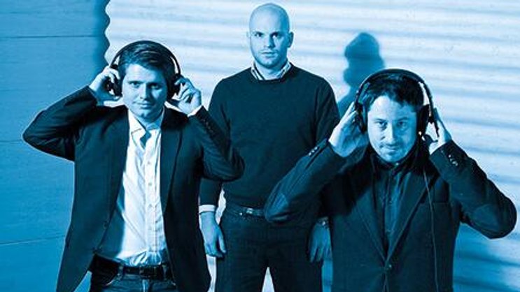 Oliver Flueckiger, Yannick Koechlin, Ronny Nenniger (v.l.).