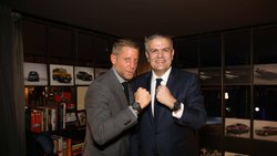 Fiat-Erbe Lapo Elkann (l.) und Hublot-CEO Ricardo Guadalupe bündeln seit kurzem ihre Kräfte.