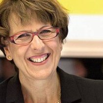 Auf dem Asientrip: Susanne Ruoff, Konzernchefin der Schweizerischen Post.