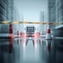 Eine Blockade nach der anderen: In der Schweiz kommen Reformen nicht voran. (Diese Illustration wurde von einem KI-Modell generiert und von einem Menschen überprüft und finalisiert.)