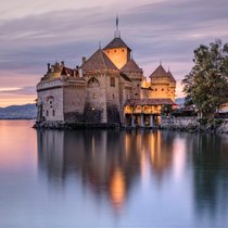 Das Schloss Chillon: Hier am Genfersee zu wohnen ist äusserst teuer.