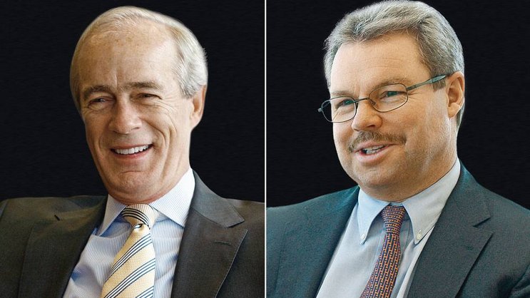 CEO Robert Ganley (l.) und VR-Präsident Christoph Zeller: Haben mit Ivoclar Vivadent die Schweizer Konkurrenz abgehängt.