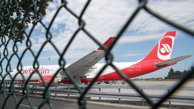 Air Berlin: Die Fluggesellschaft hat Insolvenz angemeldet. Keystone