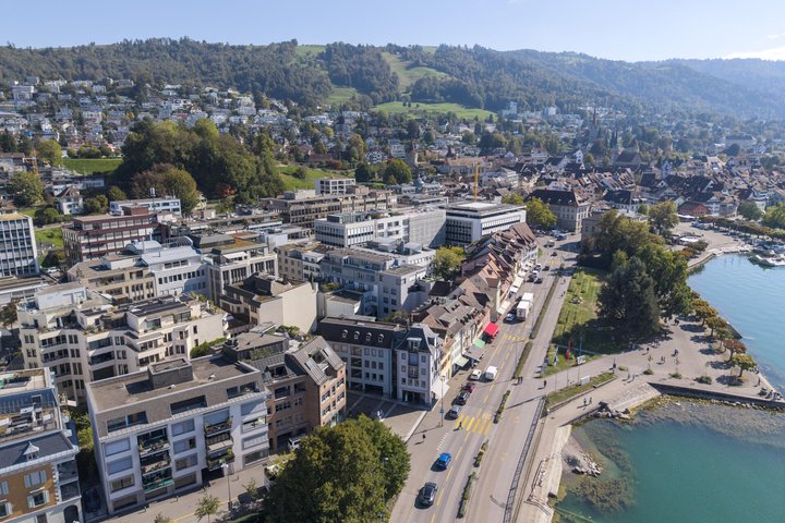 Foto: Sven Thomann, 30.9.2026, Zug (ZG): Blick ueber die Stadt Zug. SymbolbildRMS