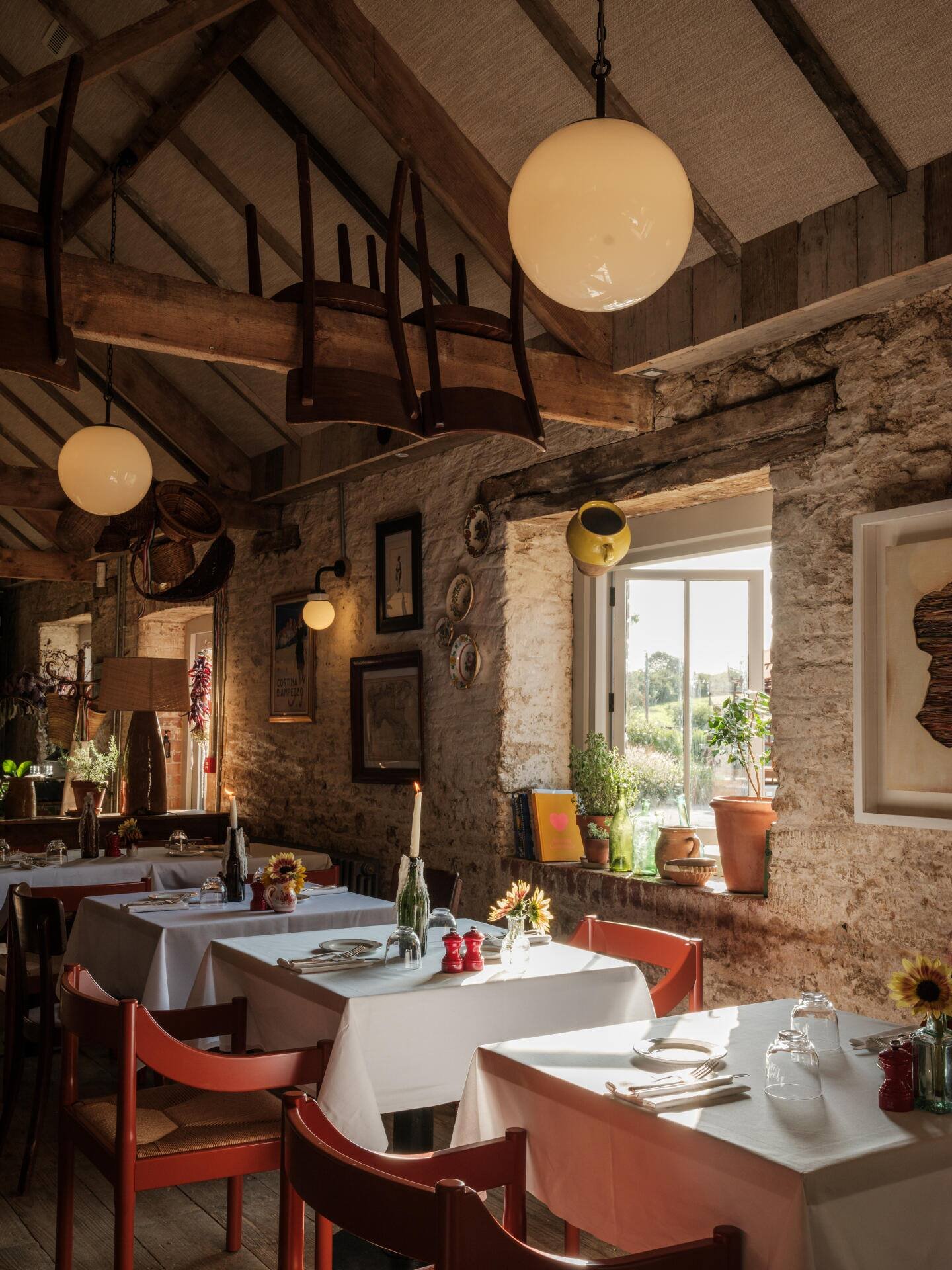 Das «Da Costa» in Bruton verbindet typisch Englisches mit traditionell Italienischem. Das Tagesgericht wird über dem Feuer gekocht.