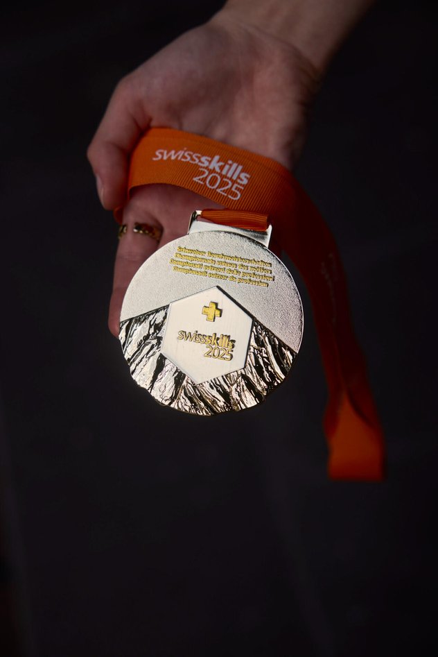 Nach Gold an den SwissSkills 2025  ...