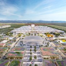 So soll es 2027 aussehen: Visualisierung des Expo-Geländes.