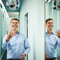 Spielball: Carsten Koerl hat festgestellt, dass verlässlich Sportdaten Gold wert sind. Gerry Nitsch