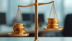 Was gilt als Verlust, was als Gewinn? Es kommt immer auf den Referenzpunkt an. (Diese Illustration wurde von einem KI-Modell generiert und von einem Menschen überprüft und finalisiert.)