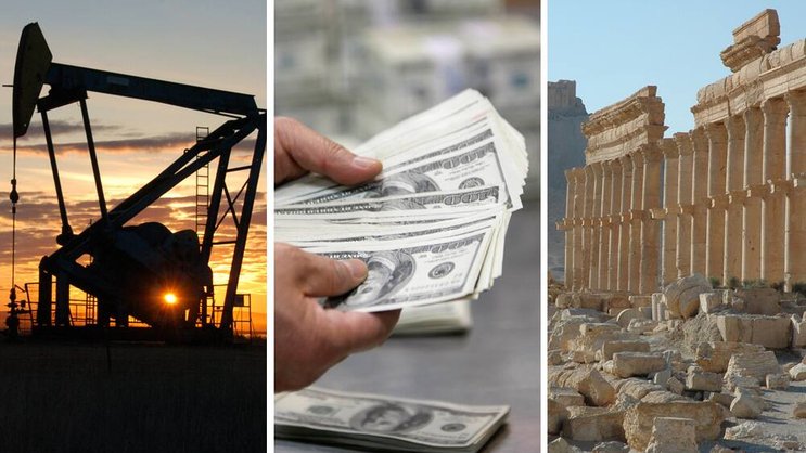 Erdöl, Antiquitätenhandel, Schutzgelger: Der «Islamische Staat» verdient Millionen US-Dollar.Keystone