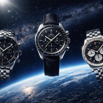 Fortis, Omega und Breitling (v.l.): Diese Uhren spielen eine unentbehrliche Rolle in der Geschichte der Raumfahrt.