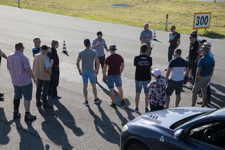 Fahrtraining in Balocco
