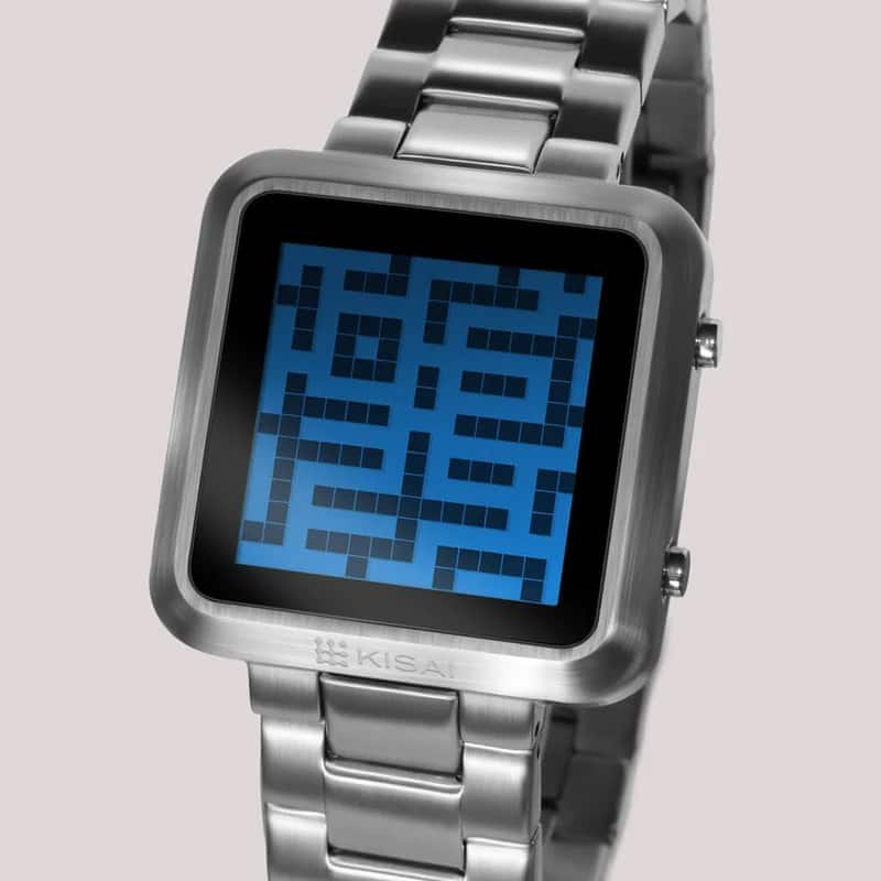 Tokyoflash Maze: Um die Zeit zu erkennen, muss man den Weg aus dem Labyrinth finden.