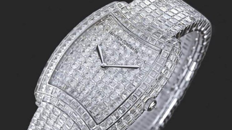 Insgesamt 841 Diamanten schmücken die Kalla Duchesse Large. Vacheron Constantin