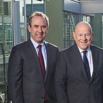 Führungsgespann bei LafargeHolcim: Eric Olsen (l.) und Beat Hess. Gerry Nitsch/font>