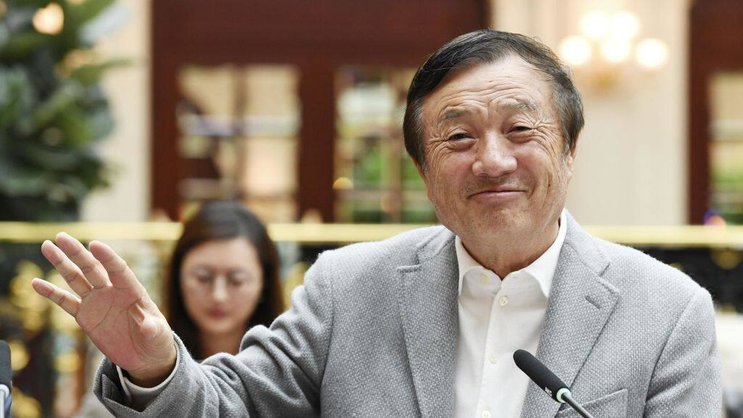 Huawei-Gründer Ren Zhengfrei: Die USA stellen seinen Konzern unter Spionageverdacht.