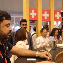 An der ProWein in Mumbai im letzten Herbst wurden 54 Schweizer Weine präsentiert – und fanden Gefallen.