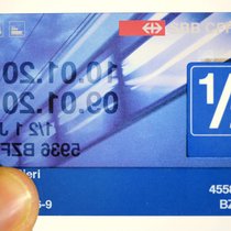 Heute ist das Halbtax in den Swisspass integriert, früher gab es ein separates Kärtli.
