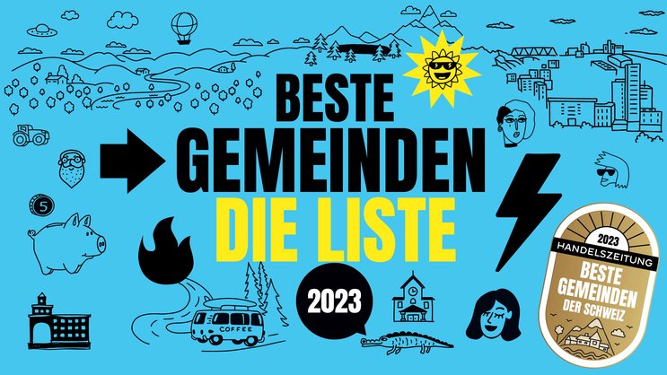 Die Liste der besten Gemeinden der Schweiz
