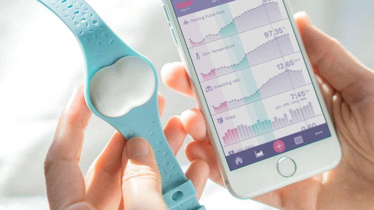Armband und App: Erfolgsartikel Fruchtbarkeitstracker.