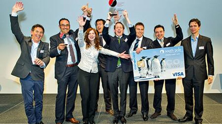 Das Siegerteam von South Pole Carbon.