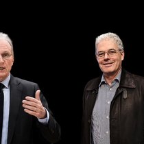 Fehlstart: Der Berner Gewerbeverbandschef Christoph Erb (r.) wurde von der Basis zurückgepfiffen, Hans-Ulrich Bigler kämpft weiter für ein Ja.