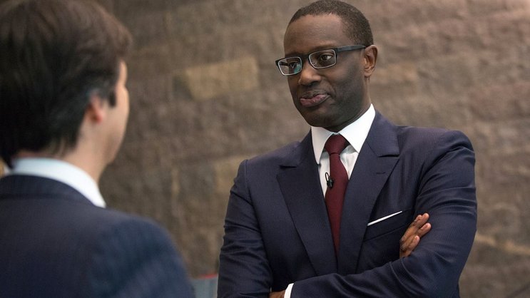 Tidjane Thiam: Der künftige Chef der Credit Suisse hat eine steile Karriere hinter sich.Bloomberg