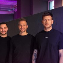 Gründerteam Ertan Wittwer (37), Marcel Kubli (36) und Ion Haab (32, v.l.) starteten ihr neues Unternehmen Care.