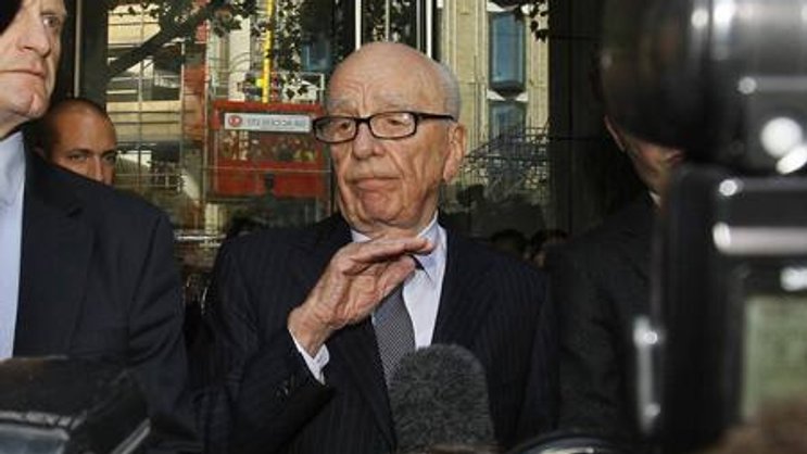 Unter massivem Druck: Medienmagnat Rupert Murdoch. (Bild: Keystone)