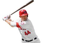 Kraftvoll wie viele US-Konzerne: Baseballspieler der Los Angeles Angels.
